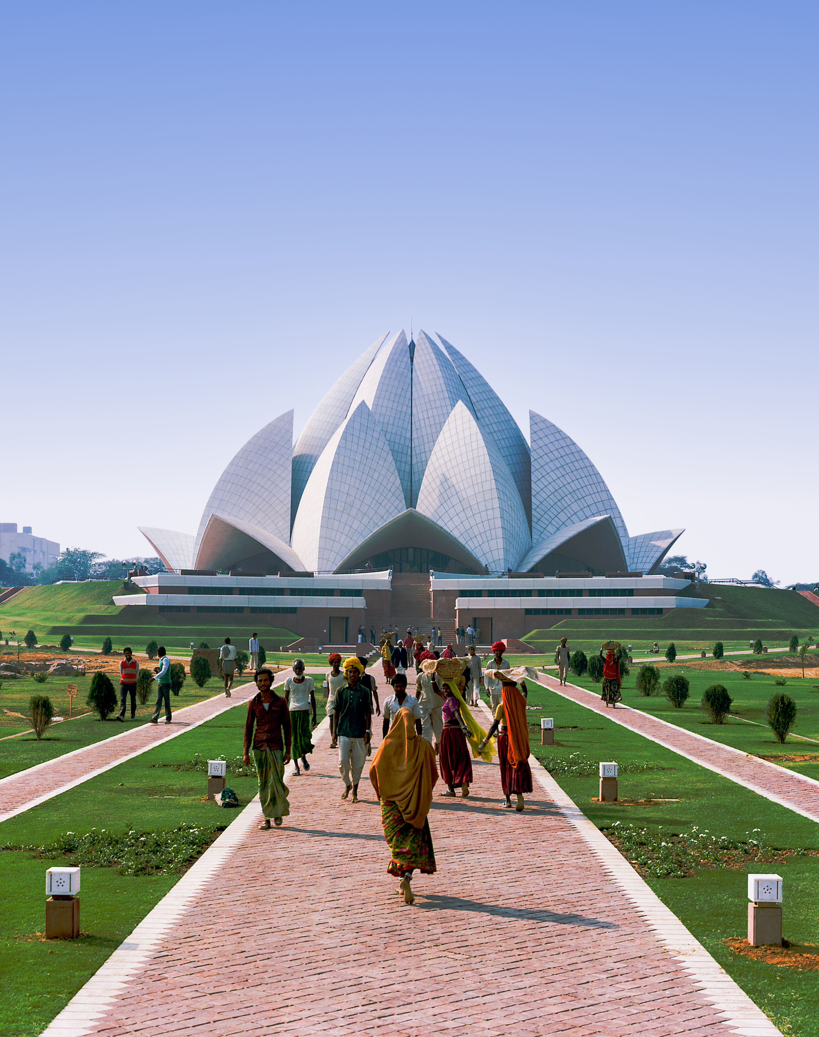 Eighth Bahá'í House of Worship - Continental - Bahapur, New Delhi, India, Indian Sub-Continent